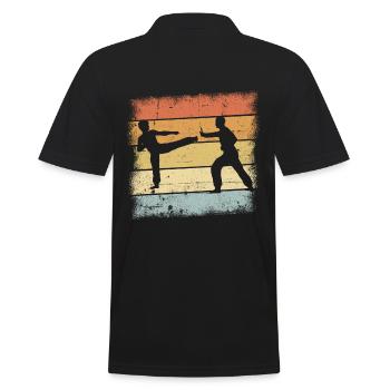 Arts martiaux - Polo Homme - noir - Dos - Kai (181cm)
