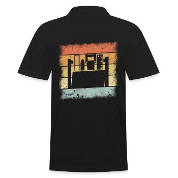 Cadeau d’artisan - Polo Homme - noir - Dos - Kai (181cm)