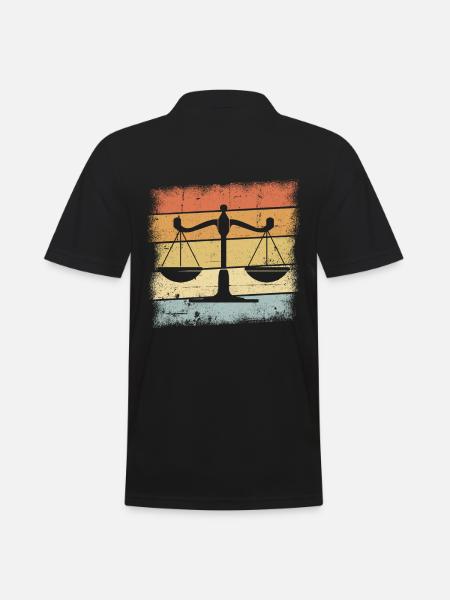 Cadeau d’avocat - Polo Homme - noir