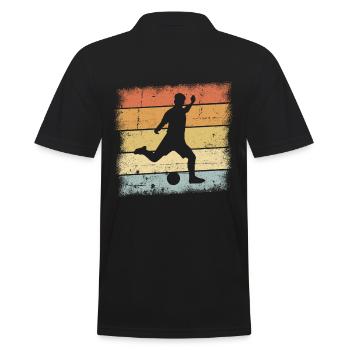 Football Rétro - Polo Homme - noir - Dos - Kai (181cm)