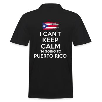 Porto Rico Vacances - Polo Homme - noir - Dos - Kai (181cm)
