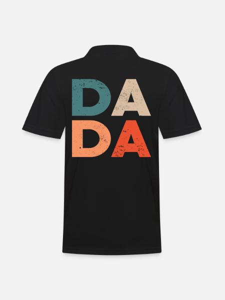 Dad - Men's Polo Shirt - black