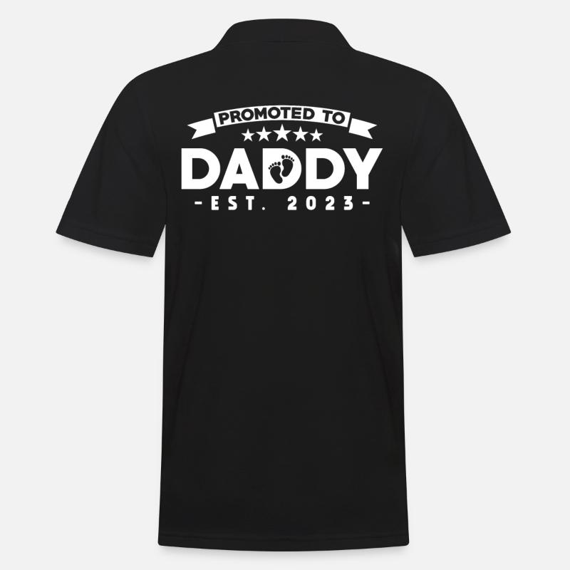 Daddy 2023 - Men's Polo Shirt - black
