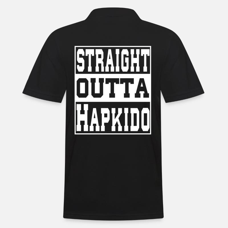 Hapkido dit drôle - Polo Homme - noir