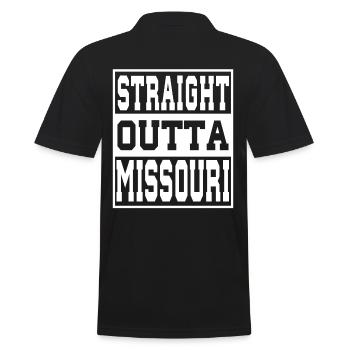 Missouri Spruch Lustig Missouri Geschenk - Männer Poloshirt - Schwarz - Hinten - Kai (181cm)