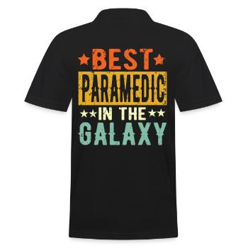 Meilleur ambulancier paramédical de tous les temps - Polo Homme - noir - Dos - Kai (181cm)