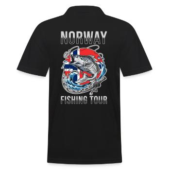 Angel Tour Norvège - Polo Homme - noir - Dos - Kai (181cm)