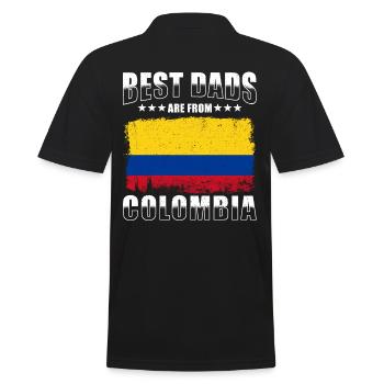 Père colombien - Polo Homme - noir - Dos - Kai (181cm)