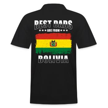 Père bolivien - Polo Homme - noir - Dos - Kai (181cm)