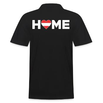 Autriche Patrie Autriche Drapeau - Polo Homme - noir - Dos - Kai (181cm)