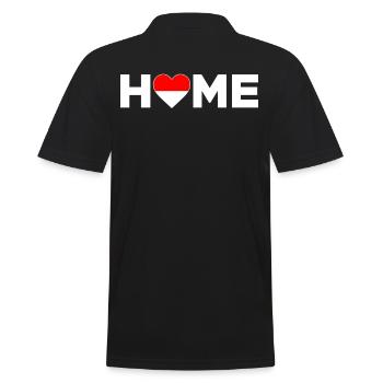 Indonesia Homeland Indonesia Flag - Men's Polo Shirt - black - Back - Kai (181cm)