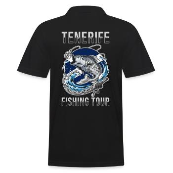 Tour de pêche Tenerife - Polo Homme - noir - Dos - Kai (181cm)