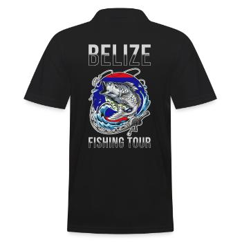 Excursion de pêche au Belize - Polo Homme - noir - Dos - Kai (181cm)