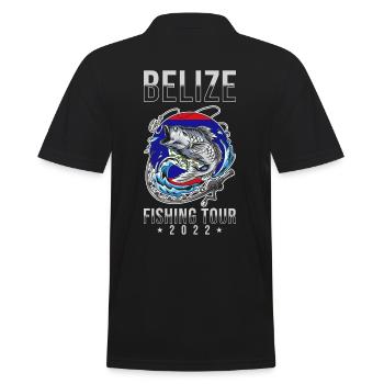 Excursion de pêche au Belize 2022 - Polo Homme - noir - Dos - Kai (181cm)