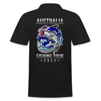 Circuit de pêche Australie 2022 - Polo Homme - noir - Dos - Kai (181cm)