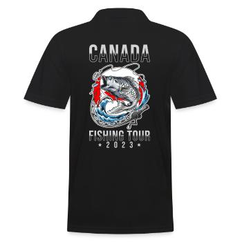 Circuit de pêche Canada 2023 - Polo Homme - noir - Dos - Kai (181cm)