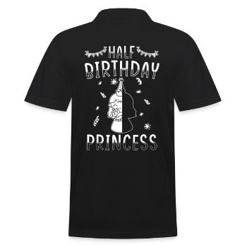 Demi-année 6 mois anniversaire princesse - Polo Homme - noir - Dos - Kai (181cm)