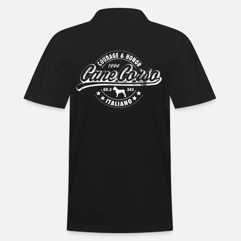 Cane Corso - Polo hombre - negro