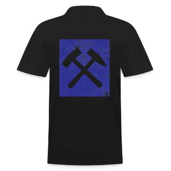 Marteau et maillet Ruhrpott - Polo Homme - noir - Dos - Kai (181cm)