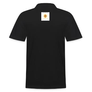 Chrysantème Spirale Fibonacci - Polo Homme - noir - Dos - Kai (181cm)