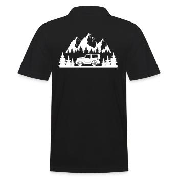 off road 4x4 - Polo Homme - noir - Dos - Kai (181cm)