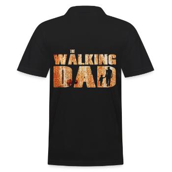 The walking dad - Polo Homme - noir - Dos - Kai (181cm)