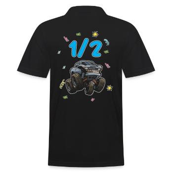 Demi-année 6 mois Anniversaire Monster Truck - Polo Homme - noir - Dos - Kai (181cm)