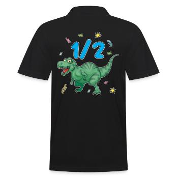 Demi-année 6 mois Anniversaire Dinosaure - Polo Homme - noir - Dos - Kai (181cm)
