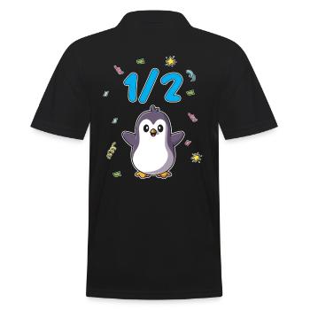Demi-année 6 mois Anniversaire Pingouin - Polo Homme - noir - Dos - Kai (181cm)
