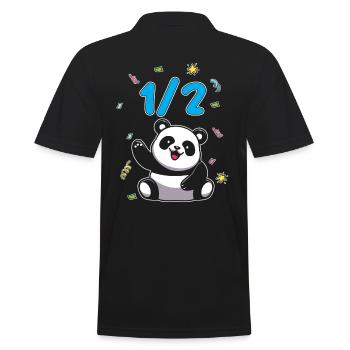 Demi-année 6 mois anniversaire Panda - Polo Homme - noir - Dos - Kai (181cm)
