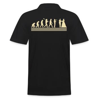 Évolution du photographe de mariage - Polo Homme - noir - Dos - Kai (181cm)