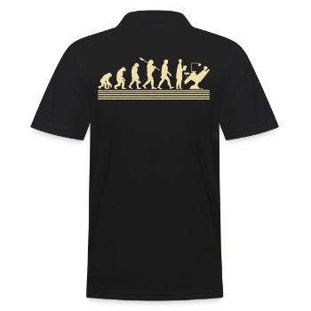 Évolution du dentiste - Polo Homme - noir - Dos - Kai (181cm)
