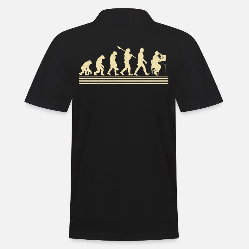 Epidemiological evolution - Men's Polo Shirt - black