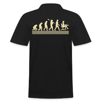 Évolution comptable - Polo Homme - noir - Dos - Kai (181cm)