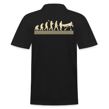 Évolution des ambulanciers paramédicaux - Polo Homme - noir - Dos - Kai (181cm)