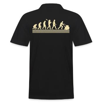 Évolution des paysagistes - Polo Homme - noir - Dos - Kai (181cm)