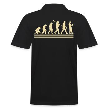 Development of the site manager - Men's Polo Shirt - black - Back - Kai (181cm)