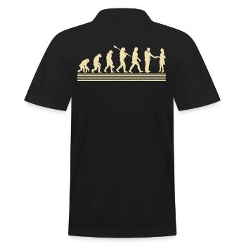 Évolution de l’agent immobilier - Polo Homme - noir - Dos - Kai (181cm)