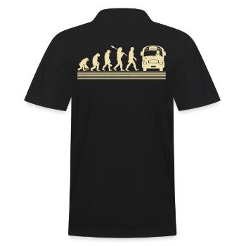 Développement du chauffeur d’autobus scolaire - Polo Homme - noir - Dos - Kai (181cm)