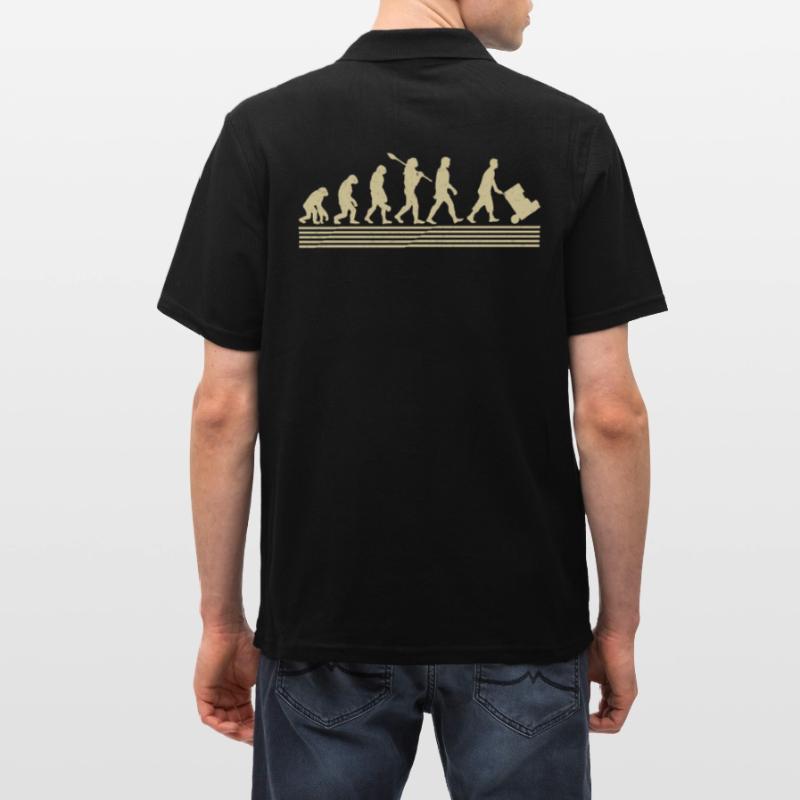 Logistician evolution Men's Polo Shirt