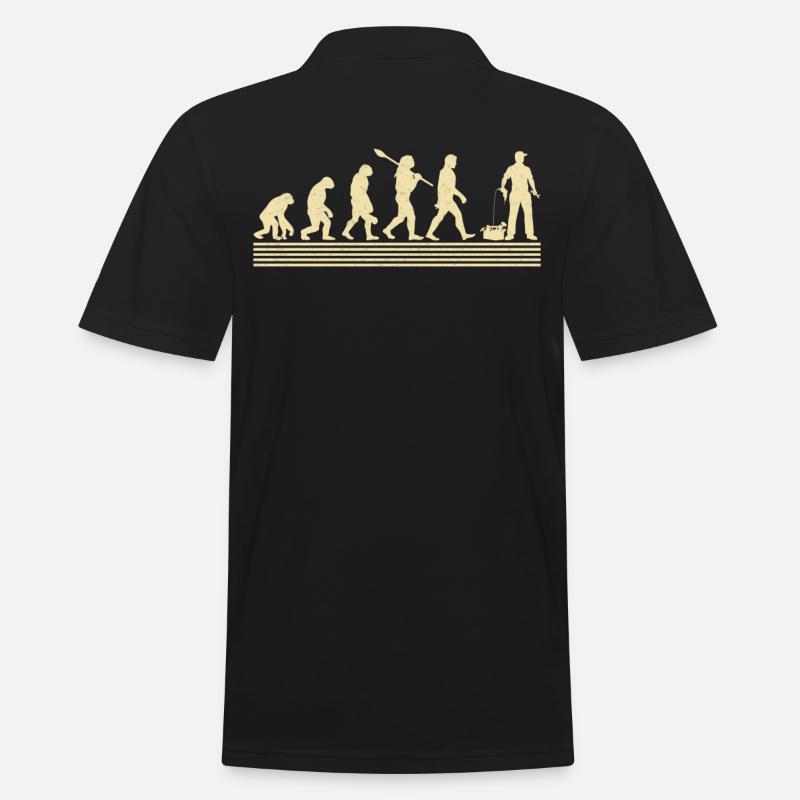 Évolution mécanique - Polo Homme - noir