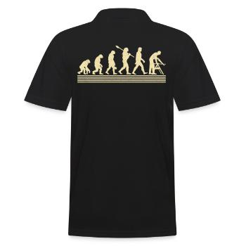 Évolution de la menuiserie - Polo Homme - noir - Dos - Kai (181cm)