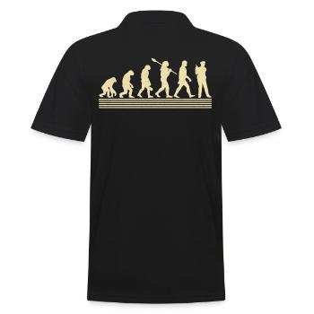 Évolution du policier - Polo Homme - noir - Dos - Kai (181cm)
