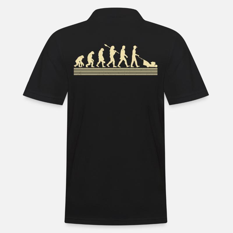 Gardener evolution - Men's Polo Shirt - black