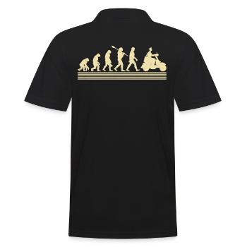 Development of the Rural Postal Service - Men's Polo Shirt - black - Back - Kai (181cm)