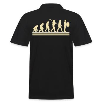 Évolution des vignerons - Polo Homme - noir - Dos - Kai (181cm)