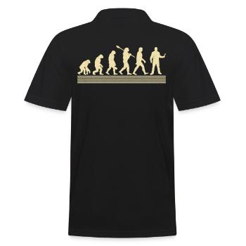 Évolution de la mécanique d’usine - Polo Homme - noir - Dos - Kai (181cm)