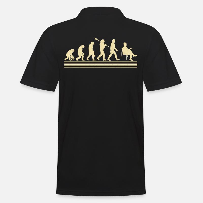 Évolution du psychologue - Polo Homme - noir