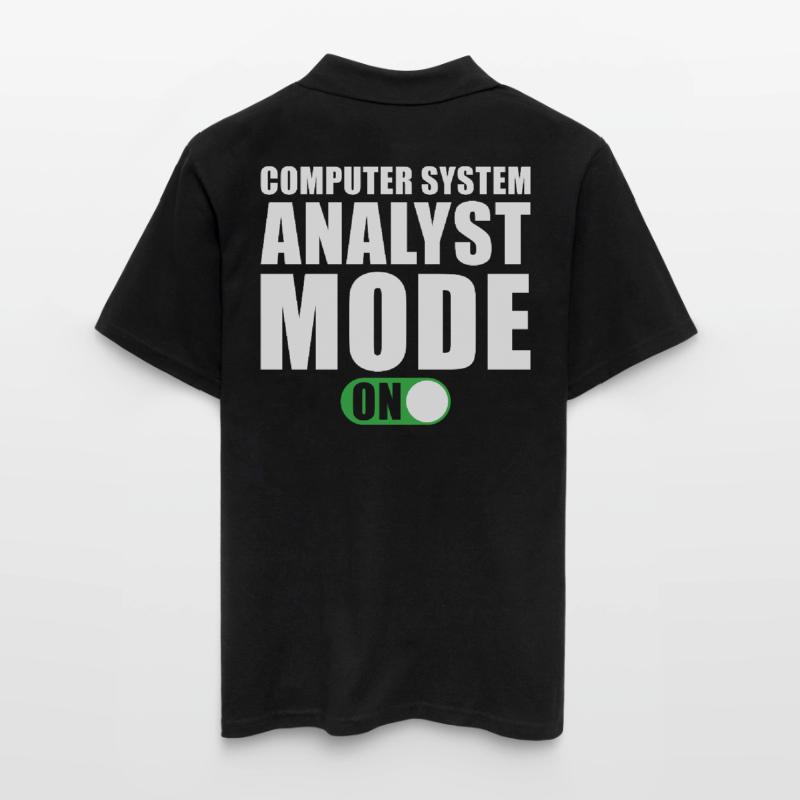 Computer System Analyst Gift Men's Polo Shirt