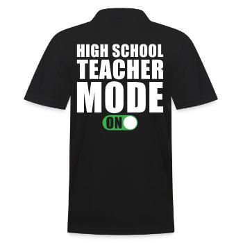 Mode Professeur gymnase à - Polo Homme - noir - Dos - Kai (181cm)